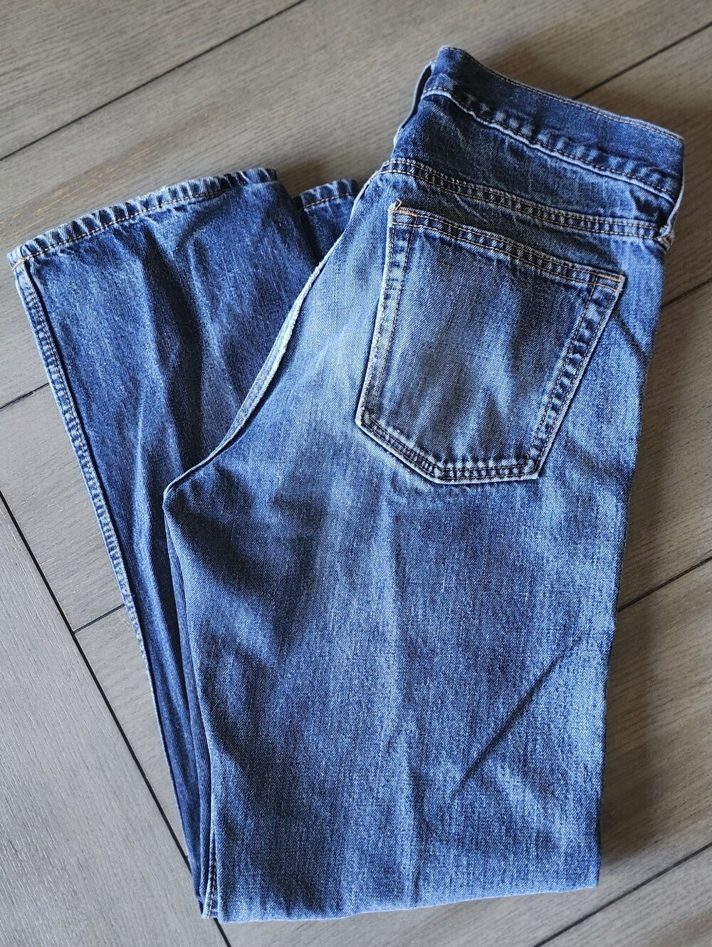 Classic Straight Cut Men's Blue Denim Jeans OLD NAVY 31x30